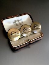 野ウサギ　ハンティングボタン   英国　狩猟 ★ FIRMIN LONDON     大きいサイズ