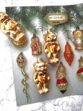 心ときめくシーズンに向けて　熊のグラスオーナメント   ★クリスマスツリー　　　