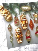 心ときめくシーズンに向けて　熊のグラスオーナメント   ★クリスマスツリー　　　