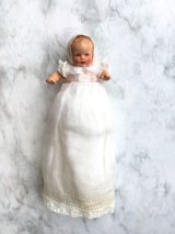 洗礼服のベビードール　ミニチュア　★ロングドレス　HERTWIG  オープンマウス　　