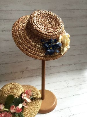 画像5: ストローハット    人形用    麦わら帽子帽子    スモールサイズ　