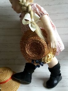 他の写真3: ストローハット    人形用    麦わら帽子帽子    スモールサイズ　