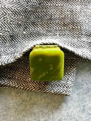 画像3: リングボックス　グリーンマーブルのセルロイド　指輪ケース　from  LONDON