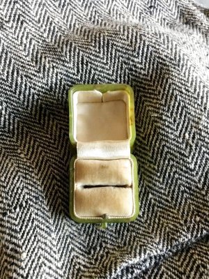 画像5: リングボックス　グリーンマーブルのセルロイド　指輪ケース　from  LONDON