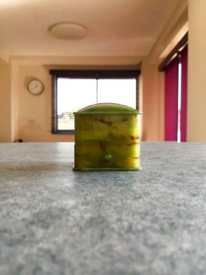 画像6: リングボックス　グリーンマーブルのセルロイド　指輪ケース　from  LONDON