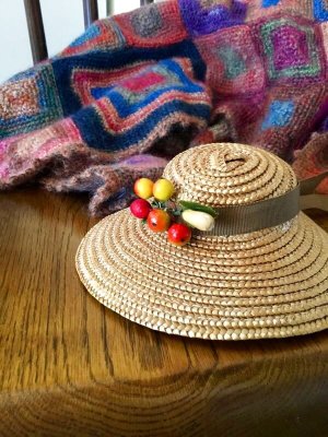 画像3: 麦わら帽子　★ドールサイズ　ハットドレス   ヴィンテージ