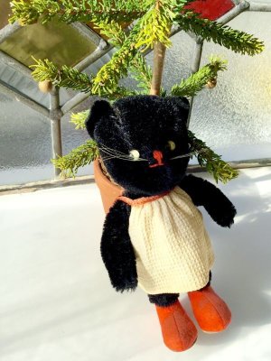 画像1: 黒猫    キティン　KERSA　ジャーマンアンティーク　　　　　