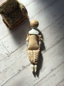 他の写真3: 小さいちいさいチャイナヘッドドール　ブロンドヘア   人形の家　未使用　アンティーク　ドイツ