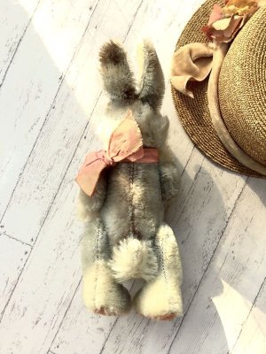 画像6: ★ファイブジョイントの仔ウサギ  　 NIKI   RABBIT  ラビット シュタイフ  うさぎ    １５cm