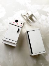 古い時代のドールハウス家具　キッチンセット　３点　人形の家