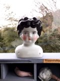 古い時代のチャイナヘッド　パーツ    １０ｃｍ 　ジャーマンアンティーク　　　