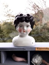 古い時代のチャイナヘッド　パーツ    １０ｃｍ 　ジャーマンアンティーク　　　