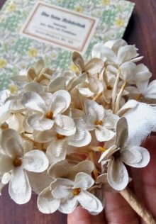 他の写真1: ヴィンテージの布花　コサージュ   ★ブーケ　ドール制作    　素材　造花