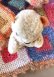 画像4: フエルト耳の小さなクマさん　ヴィンテージ　　１１ｃｍ　テディベア
