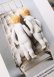 画像5: 白いミニチュアドール　オールビスク　ドールハウスサイズの２体セット　人形遊び　ジャーマンアンティーク (5)