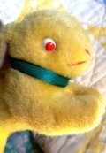 オムレツ色のうさぎ　ジャパンラビット　レトロなぬいぐるみ　スモールサイズ