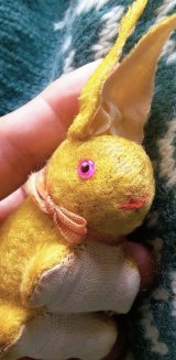 春色うさぎ    ★ 海を渡ったジャパンラビット     ６，５ｃｍ     イースターラビット