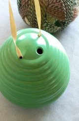 毛糸玉 ホルダー　ベークライト　英国　ニッティング　編み物