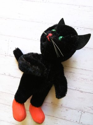 画像2: グリーンアイの黒猫さん　カーサ　ジャーマンアンティーク