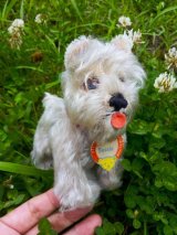 シュタイフドッグ　シュナウザー　１２，５ｃｍ　テッシー　TESSIE　DOG