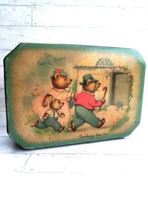 画像7: 三匹の熊　トフィー缶　ヴィンテージ　from London