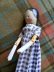 画像9: ペグドール　オランダ人形　２９ｃｍ 　　人形の家　アンティーク 　 ウッデンドール 