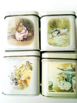 画像7: 小さい缶のセット　ピーターラビット 　