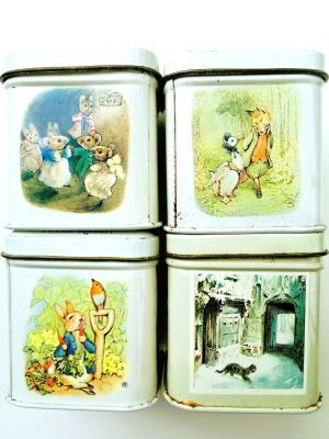画像6: 小さい缶のセット　ピーターラビット 　
