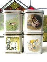 小さい缶のセット　ピーターラビット 　