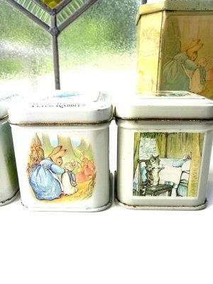 画像4: 小さい缶のセット　ピーターラビット 　