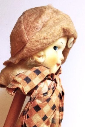 画像4: ハットスタンド　アンティークの帽子かけ　フエルトドール