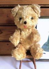 クリーム色のテディベア　 １７cm