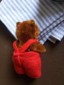 他の写真1: 赤いパンツの子 　ドイツのこぐま　　ヴィンテージベア　　ポケットサイズ