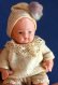 画像2: 落花生の赤ちゃん　青い目をしたセルロイドベビー　ピーナッツベビー　Minerva社　 (2)