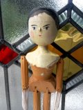 ペグドール　オランダ人形　２９ｃｍ 　人形の家　アンティーク 　ウッデンドール 