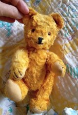 テディベア　ハニーイエロー　２１ｃｍ　from  ENGLAND