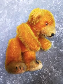 他の写真1: はちみつ色のテディベア　フエルトパッチの小熊　ドイツのヴィンテージ