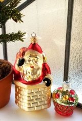 ON THE ５th DAY OF ADVENT　グラスオーナメント２個セット　★心ときめくシーズンに★  　