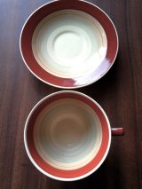  カップ＆ソーサー スージークーパ－ アールデコ 英国　