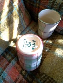 他の写真3: マグカップ　タータン　from  SCOTLAND　スリムシェイプ　