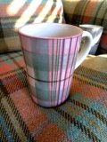マグカップ　タータンチェック　from  SCOTLAND　スリムシェイプ　ANTA