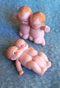 ふたごちゃん　ミニチュアビスク　ツインベビー　オールビスク　 ３，７cm　A