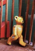 スコットランド生まれのミニチュア　テディべア　３，２ｃｍ　英国　ハンテル　　　　　　　　