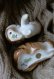 画像3: ミニチュア フィギアのセット 　茶トラ猫さん２種 　BROWN TABBY CAT 　ロイヤルドルトン　 (3)