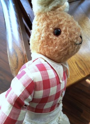 画像7: 足長うさぎさん   チャドバレー    エプロン姿のヴィンテージラビット  from ENGLAND