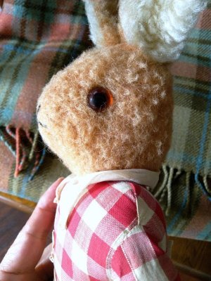 画像8: 足長うさぎさん   チャドバレー    エプロン姿のヴィンテージラビット  from ENGLAND