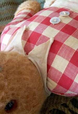 画像9: 足長うさぎさん   チャドバレー    エプロン姿のヴィンテージラビット  from ENGLAND