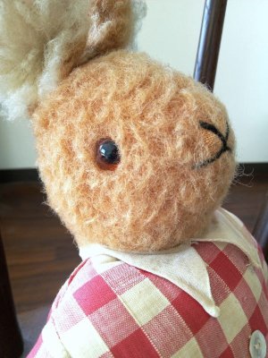 画像10: 足長うさぎさん   チャドバレー    エプロン姿のヴィンテージラビット  from ENGLAND