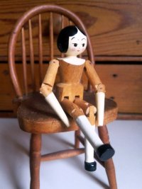 ペグドール　オランダ人形　７，７ｃｍ　人形の家　from  LONDON