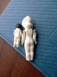 他の写真3: フローズンシャーロット　ボンネットヘッド　２体セット　１９世紀　アンティーク　人形遊び